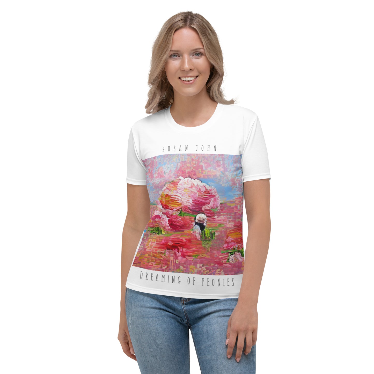 Dreaming of Peonies Women's T-shirt