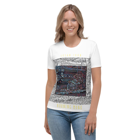 Burning Monk Women's T-shirt